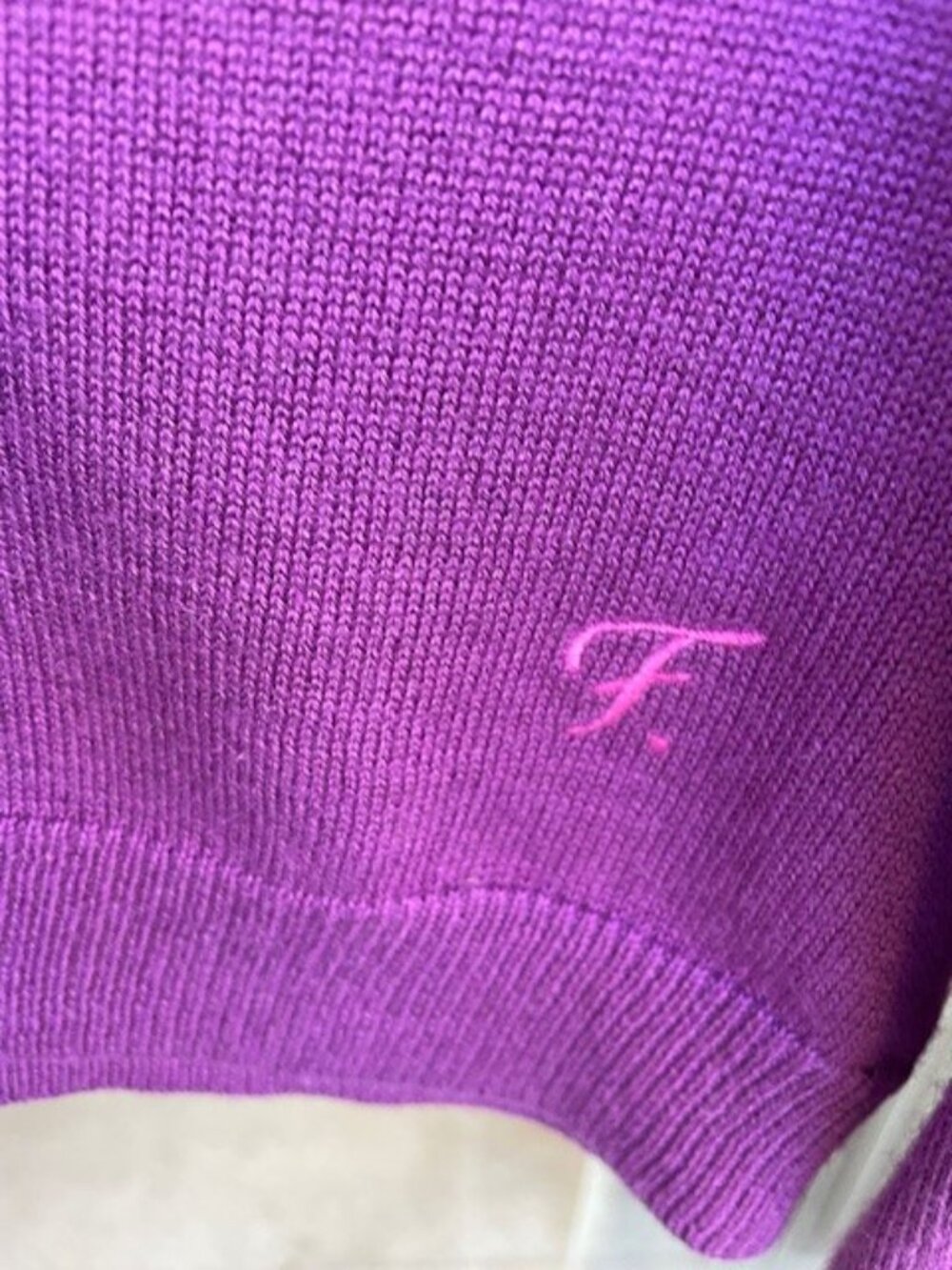 Faconnable Knit Cashmere/Silk Sweater Brand New Large - Picture 3 of 5
